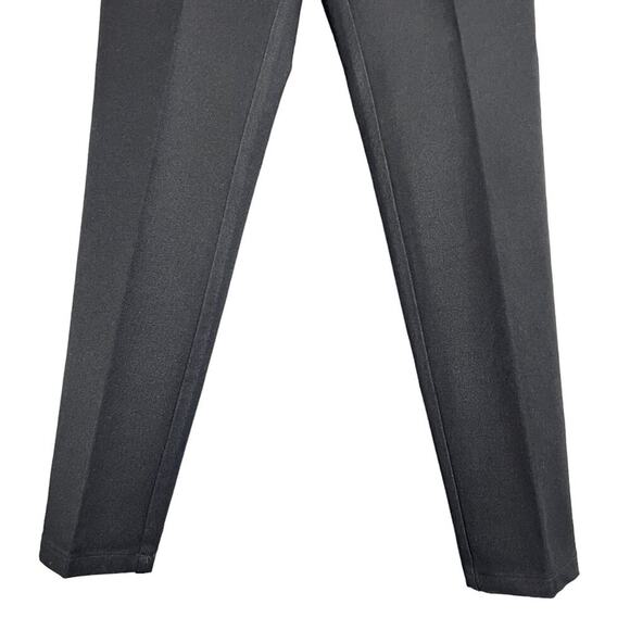 JOSEPH Gabardine Pull-On Slim Pant SIZE 36 US 4 Black Elastic Waist FRANCE - Picture 6 of 10